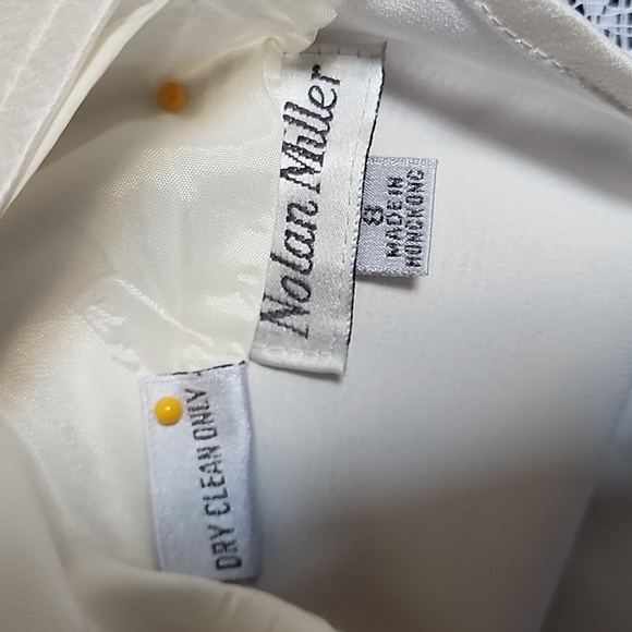 Vintage Nolen Miller Hand Beaded 3 Peice Skirt Suit Jacket , Skirt and Camie - Picture 9 of 11